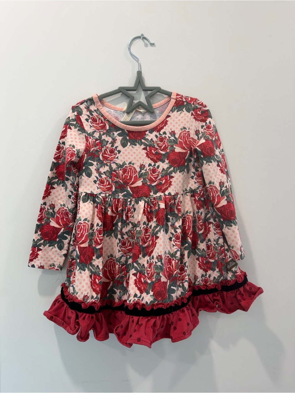 Matilda Jane Rose Print Dress Size 2